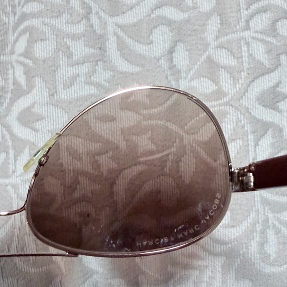 Marc by Marc Jacobs Gold and Burgundy Sunglasses main image 9